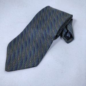 Geoffrey Beene Silk Tie Unique Beautiful Striped